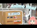 Anime haul   blue lock spy x family jujutsu kaisen hxh  more  manga diaries vol 7