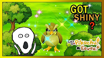 Shiny Pidgey OMG! Another Random Shiny Chain - Pokemon Let
