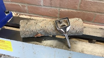 Wood turning - 5 minute Bottle Opener