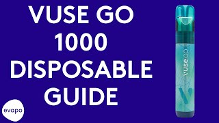 Vuse GO 1000 disposable vape guide