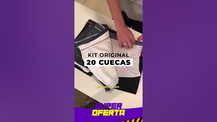 Kit 20 cuecas Lupo + Smartwatch (brinde)