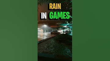 Does It Rain Everywhere In Games? ☔ #Shorts #Gaming #GamingHistory #LevelDesign #Rain