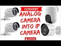 Change all the analog cctv camera into IP Camera | Hikvision NVR with 4MP Ultra DS-2CD3047G2E-LUF