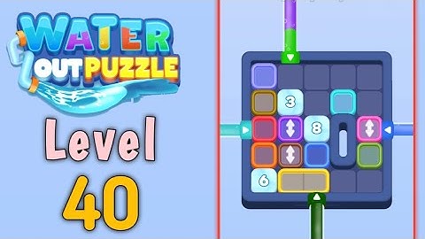 Water Out Puzzle Level 40 Walkthrough