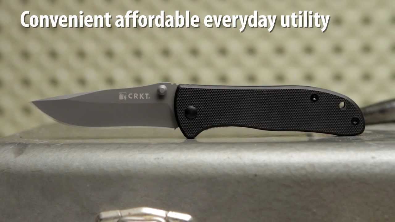 CRKT Drifter Everyday Carry Pocket Knife YouTube