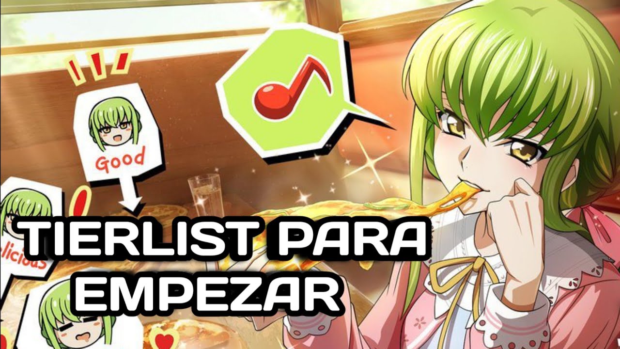 ¡LA MEJOR TIERLIST PARA COMENZAR A JUGAR CODE GEASS LOST STORIES! 🔥 [TIERLIST PARA REROLL]