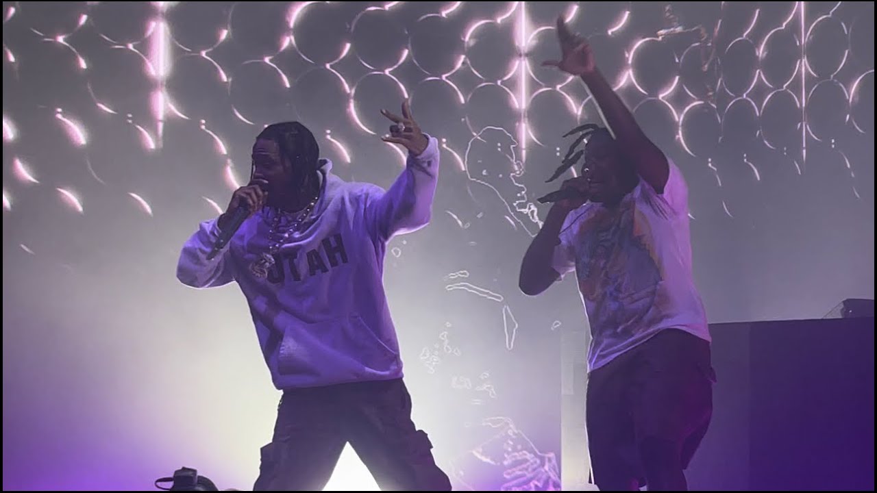 Flocky Flocky — Don Toliver and Travis Scott Cactus Jack Concert Salt Lake City 2/18/2023 Front