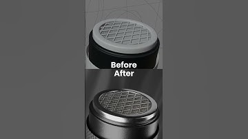 Before and After of a product animation, lighting and texturing can make a big difference. #3d