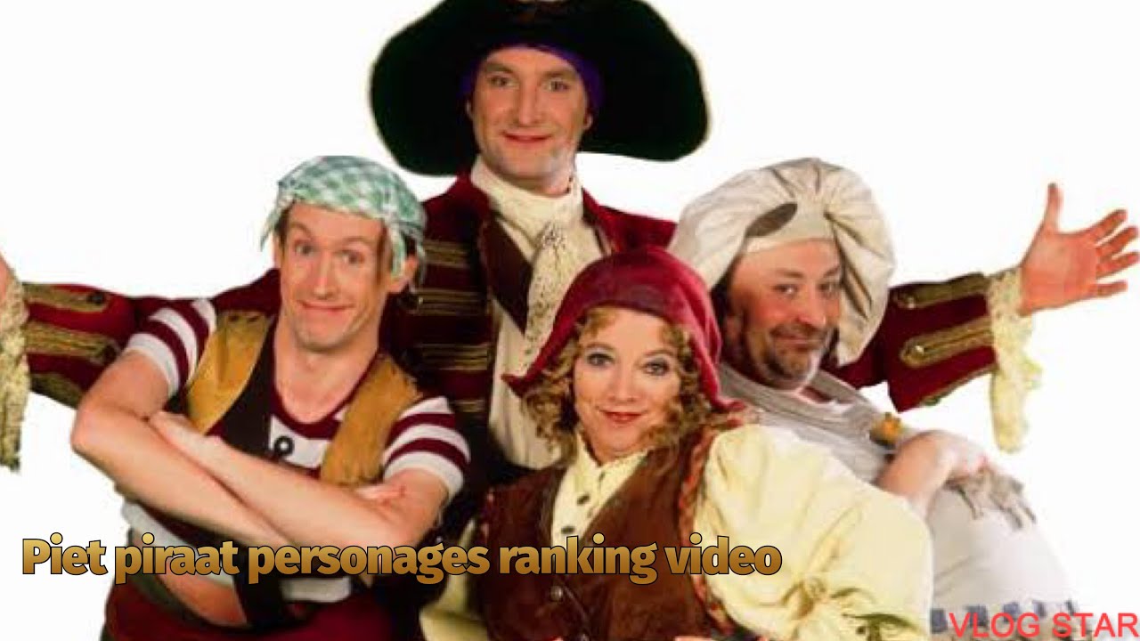 Piet piraat personages ranking video 