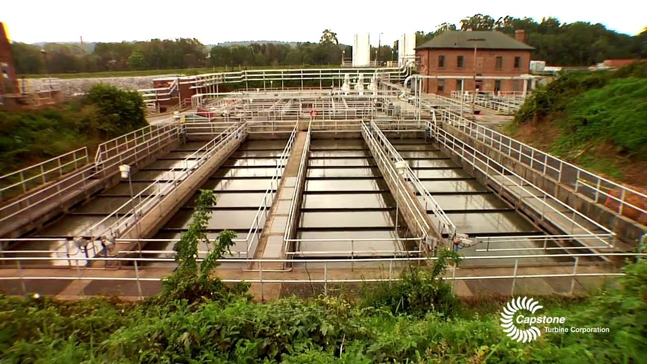 Capstone Cogeneration System Reduces Energy Costs at the Wastewater  Treatment Plant