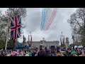 Heavy Rain Can&#39;t Stop the Red Arrows from Honoring the King