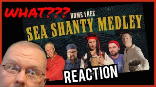 Ahoy Maties!! HOME FREE - Sea Shanty Medley (REACTION) Acapella Pirates LETS SAIL