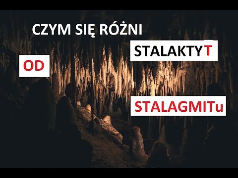 Wideo: Jaka Jest Różnica Między Stalaktytem A Stalagmitem?