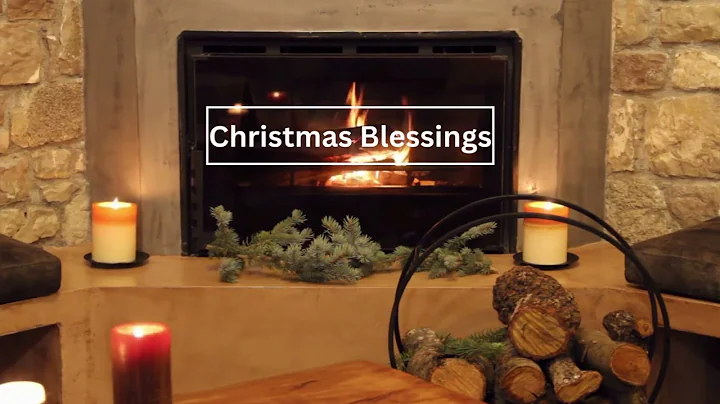 Blessed This Christmas Day: Fireplace With Music #...