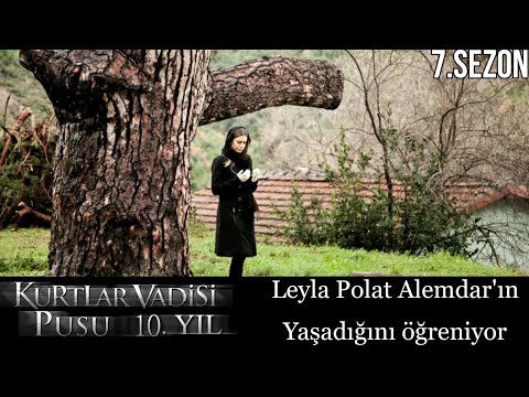 Leyla Polat Alemdar'ın Yaşadığını Öğreniyor - Kurtlar Vadisi Pusu 177.Bölüm