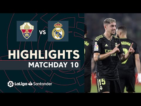 Elche Real Madrid Goals And Highlights