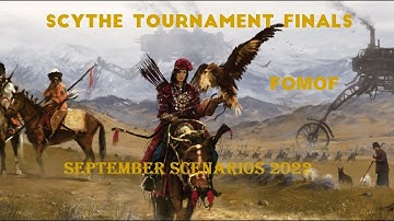 Final Round! | September Scenario Scythe Tournament 2022 | Scythe Board Game