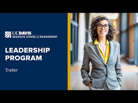 UC Davis Leadership Program | Trailer