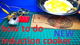How to make an İnduction Cooking / How to Make an İnduction Stove