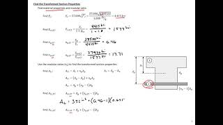 Prestressed Concrete Design - 6 - Example 2 - Using Strain Compatibility w/Sustained Loads (2/15/21)