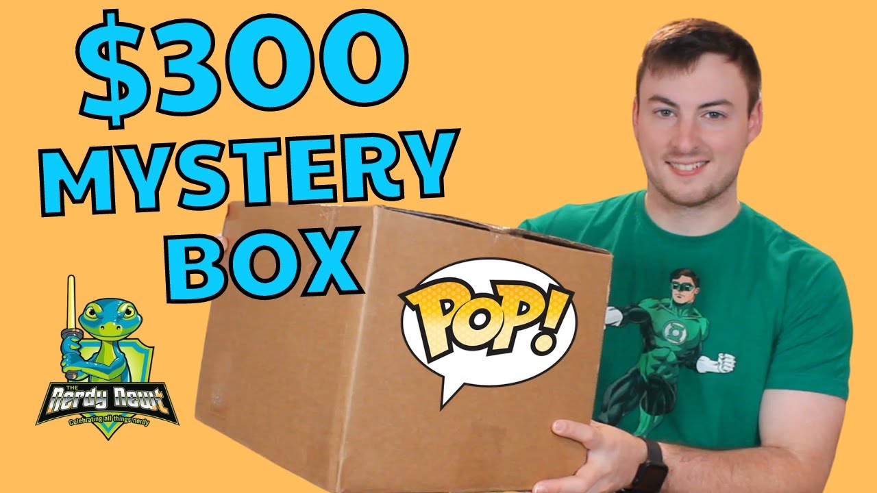 Opening a $300 Funko Pop Mystery Box from Nerdy Newt! Plus Grail Mail!