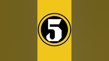 5 SECOND TIMER | NO COPYRIGHT VIDEO | 4K WITH SOUND #quiz #countdown #logo #animation #trending #gk