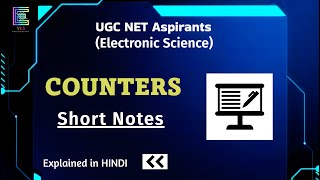 COUNTERS [Short Notes] |UGC NET Aspirants (Electronic Science) |Explained in HINDI screenshot 1