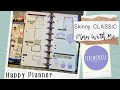 Skinny Classic Happy Planner | Half Note planner | PWM May 25-31, 2020