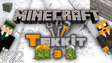 Minecraft: Tekkit - Episode 22 - Creeper Attack