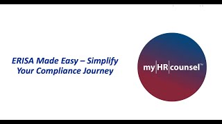 ERISA Made Easy: Simplify your Compliance Journey