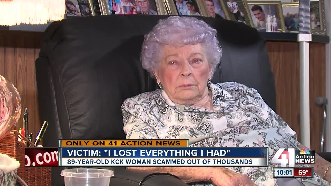 Elderly KCK woman loses thousands in scam