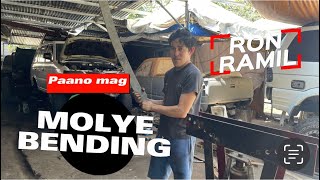 LEAF SPRING RECONDITIONING AND BENDING- ON THE SPOT MOLYE BENDING TUTORIAL by AUTORANDZ