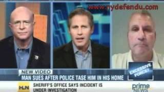 Steve Kardian -CNN HLN - Police use TASER on 64 year old man!