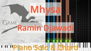 🎹Mhysa, Solo &amp; Chord, Ramin Djawadi, Synthesia Piano