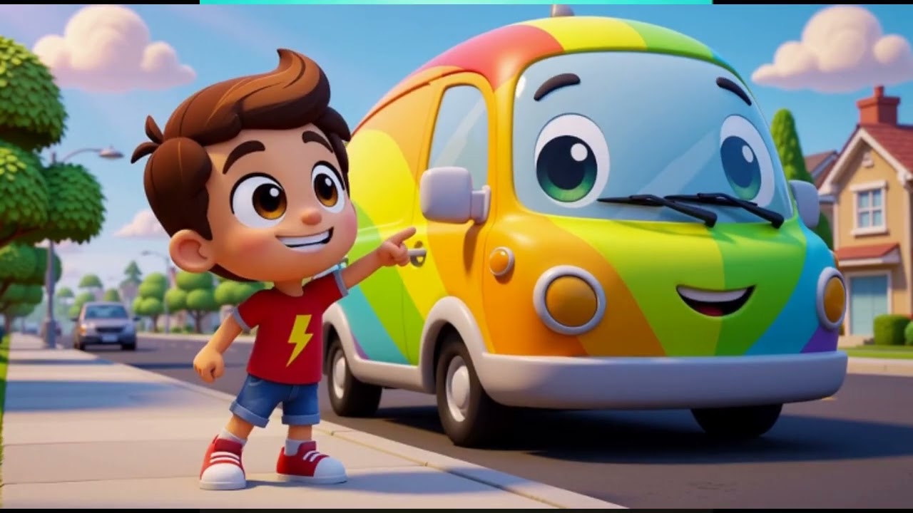 Van Adventure Rhymes for Kids ?? | Learn Road Safety