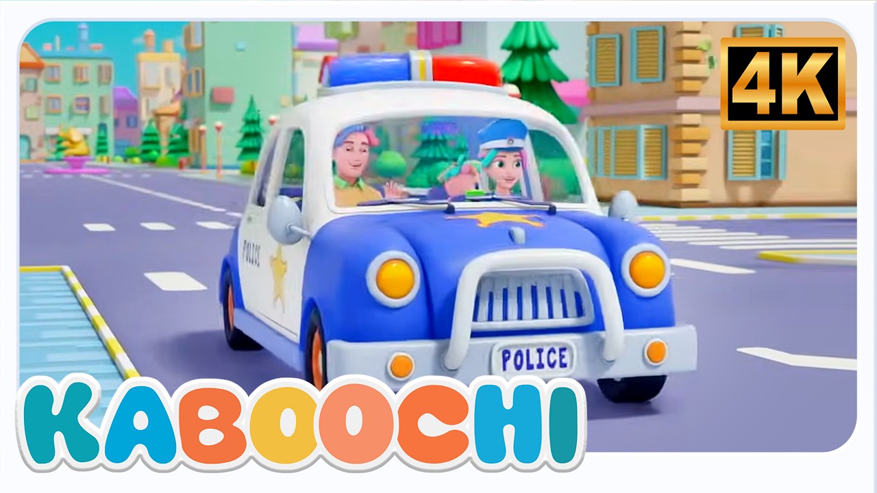 Wheels on the Police Car Nursery Rhyme and More Popular Songs for Kids