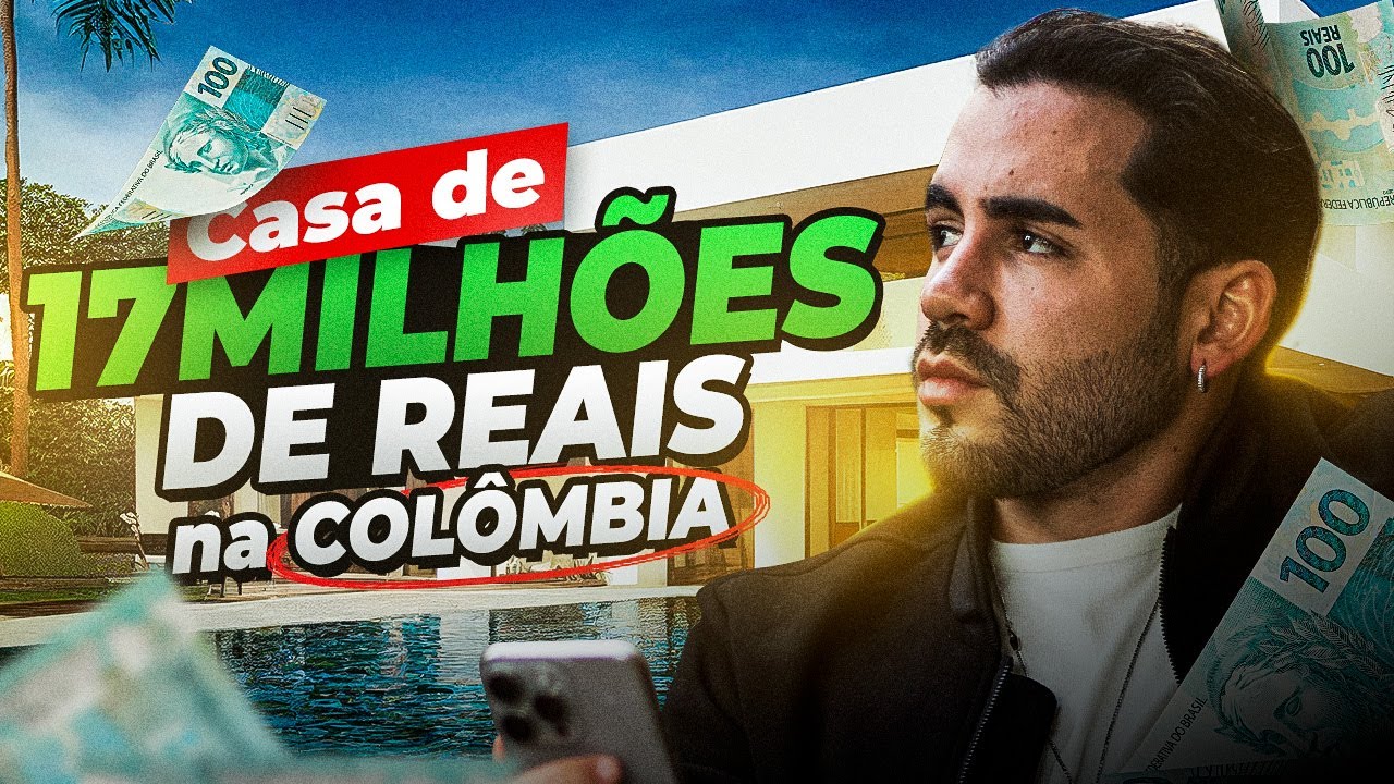 POV: Casa de 3 MILHÕES DE DOLARES na COLÔMBIA