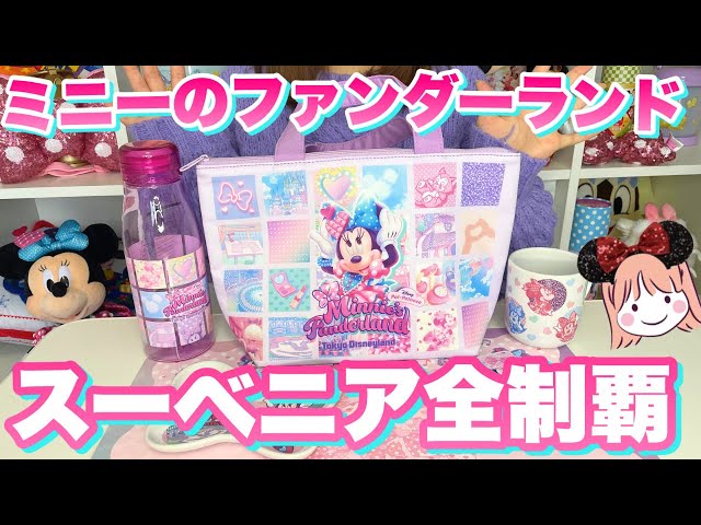 デザインが神？！ミニーちゃんの限定スーベニアを5つ揃えたので購入品