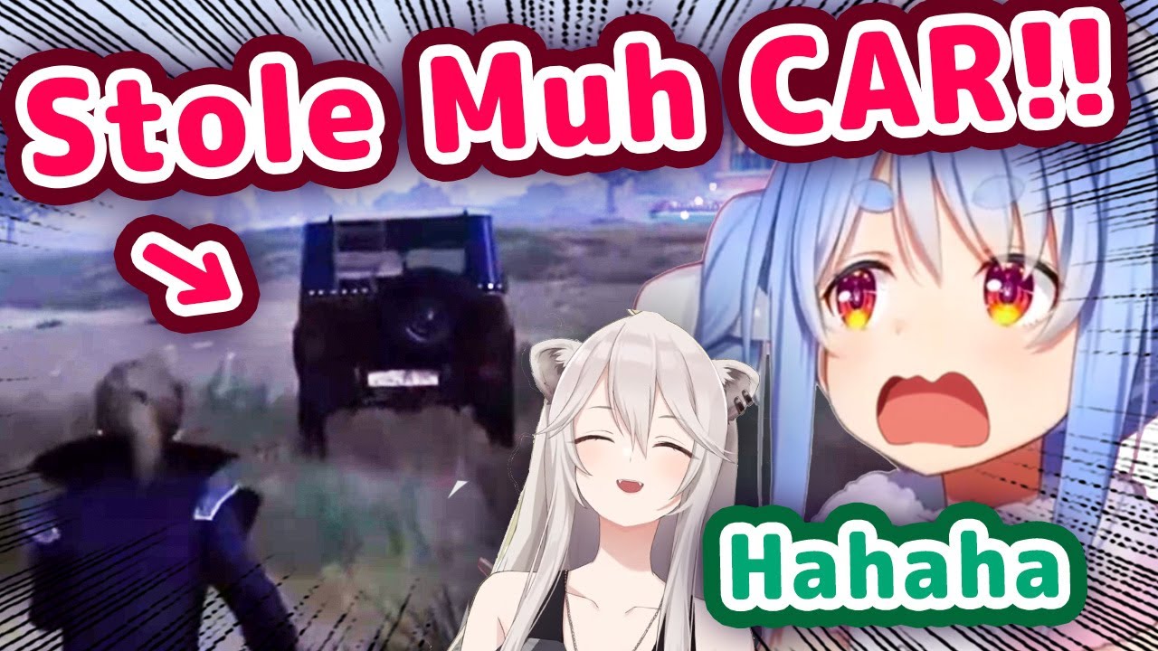 Someone Steals Pekora's Car and All Botan Does Is Laugh 【ENG Sub/Hololive】
