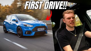 FIRST DRIVE IN MY MK3 FORD FOCUS RS!! 🚀🚀
