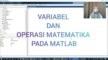 VARIABEL DAN OPERASI MATEMATIKA PADA MATLAB (FITRIYANI F1C219007)