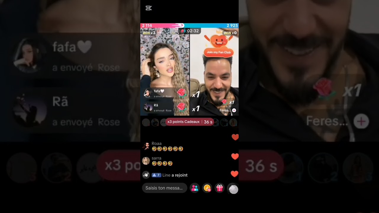 لايف فيدال و فارس