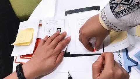 Fundamentals of interaction design   paper prototype testing