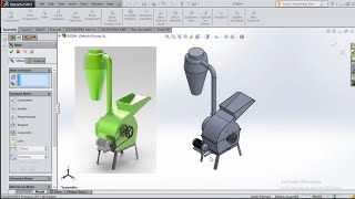 Assembly of a hammer mill Part 1.