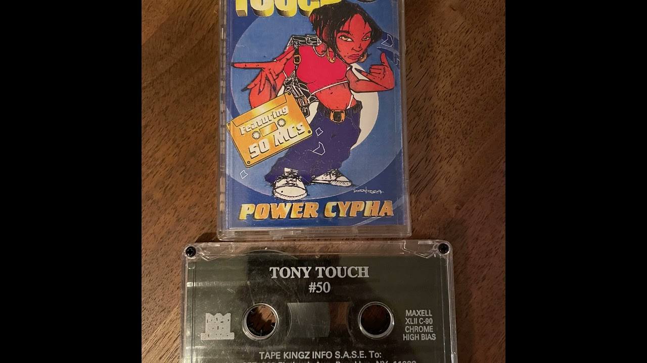 【レア】Tony Touch ‎ POWERCYPHA 50 LIVE MC'S Tony Touch - #50 MC's Power Cypha (Hip Hop Mix 90's Brooklyn NY