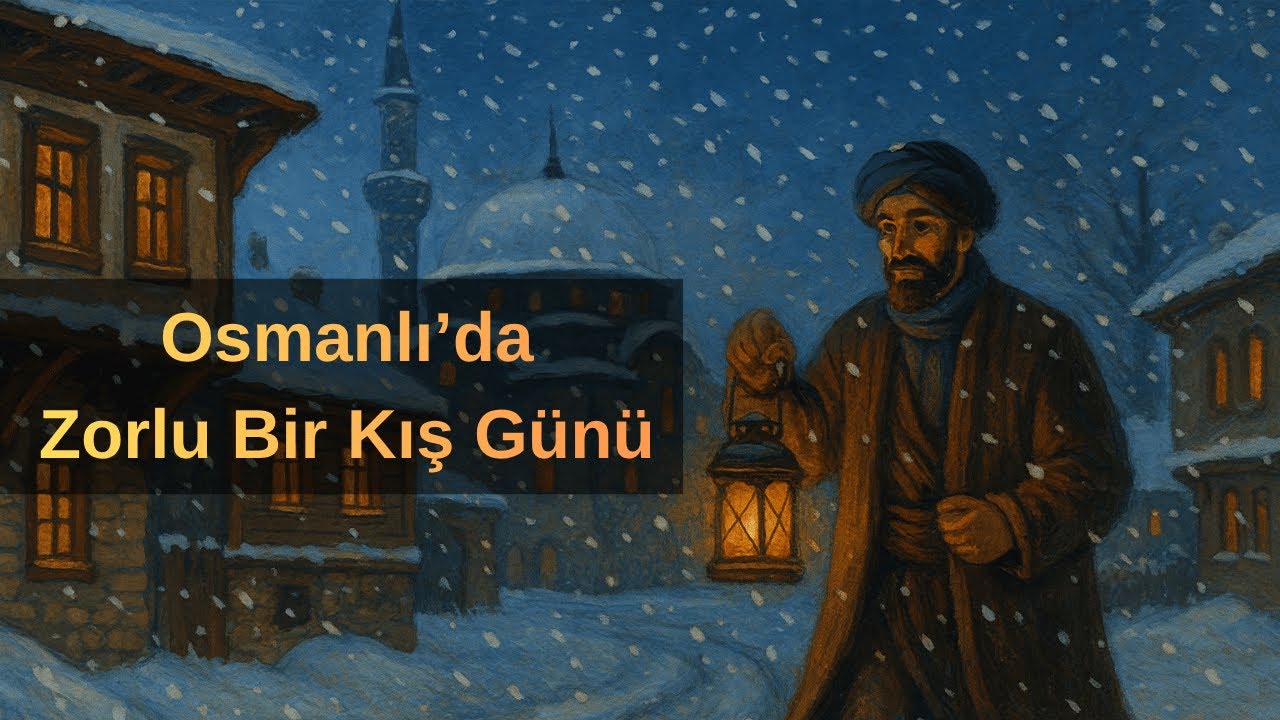 Osmanlı’da Zorlu Bir Kış Günü | Uyku İçin Yavaş Tarih Anlatısı