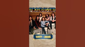 Foreigner 1977-2025 #foreigner #nostalgia #music #rock #shorts #thenandnow #classicrock #80smusic