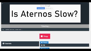 Aternos: Lag test on a FREE server - Argo