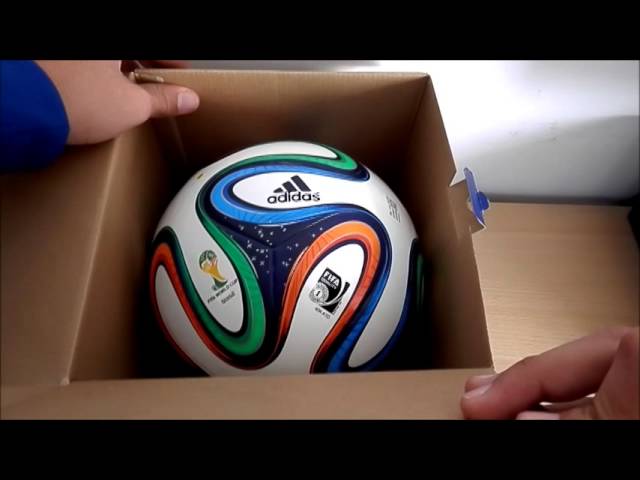 Unboxing adidas Brazuca Final Rio Official Matchball by trickCousins 