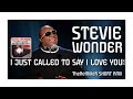 STEVIE WONDER - I JUST CALLED TO SAY I LOVE YOU 2K22 (TheReMiXeR SHORT RMX)